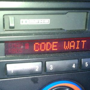 Enter BMW Radio Code