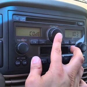 Enter Honda Radio Code