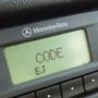 Enter Mercedes Radio Code