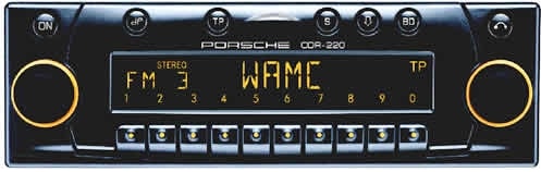 Porsche CR 220 Radio Code