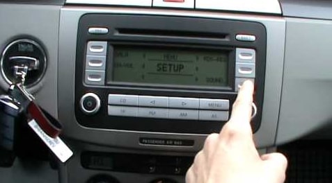 VW RCD 300 Radio Code