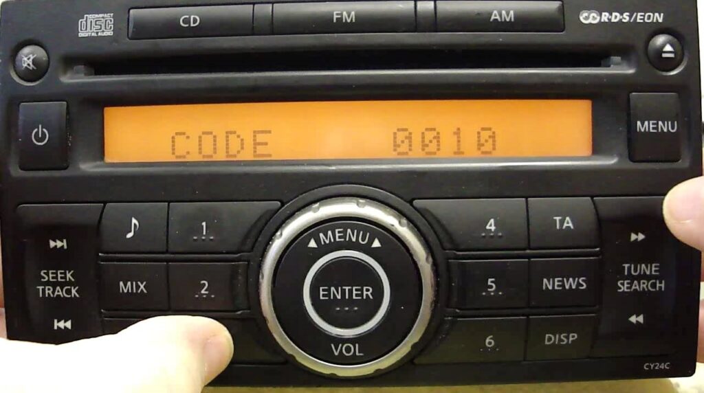 Nissan Tiida Radio Code Generator