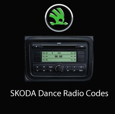 Skoda Dance Radio Codes
