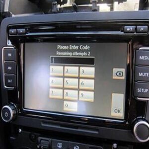 VW RCD 310 Radio Code Calculator