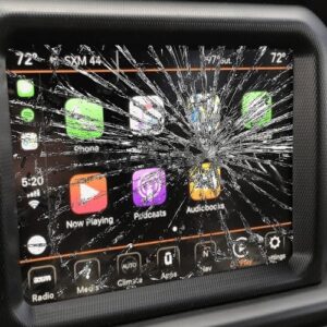 Car Touch Screen That Need To Repair