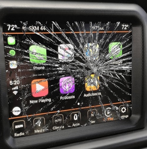 Car Touch Screen That Need To Repair