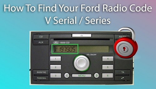 Find Ford Radio Serial Number Without Removing