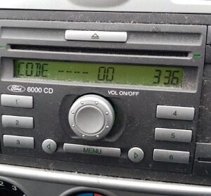 Ford Streetka Radio Code