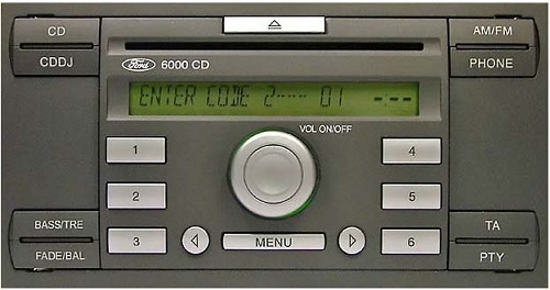 Ford Streetka Radio Code Generator