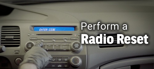 How To Reset Car Radio