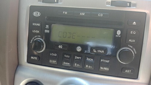 KIA Venga Radio Code Calculator