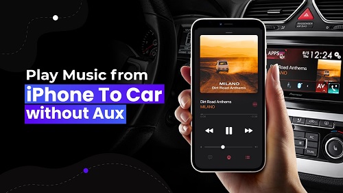 Play Music From A Phone In A Car