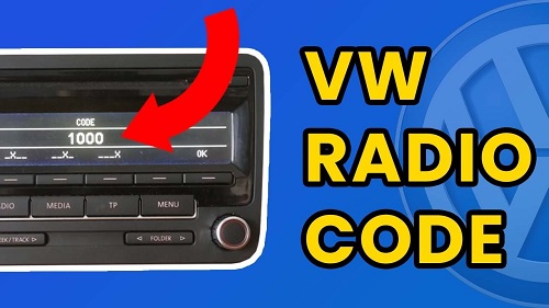 VW MK3 Radio Code