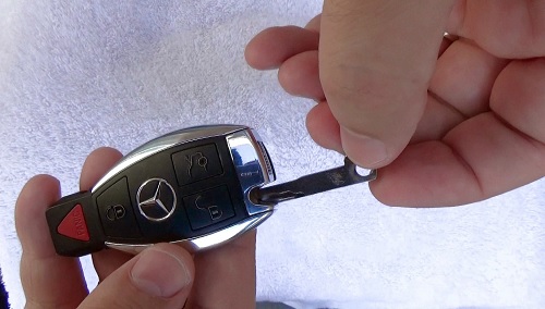 How To Change Battery In Mercedes Key Fob
