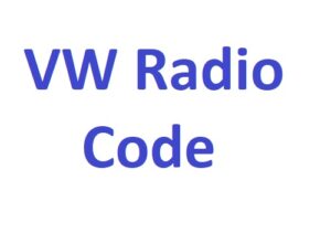 VW Radio Code Calculator Category