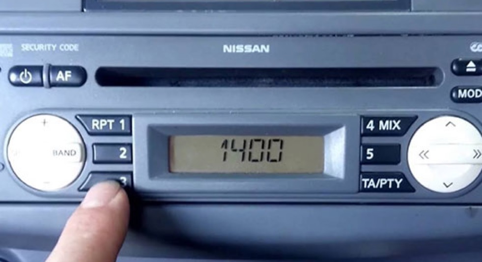 Nissan Radio Model