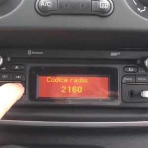 Renault radio code registration